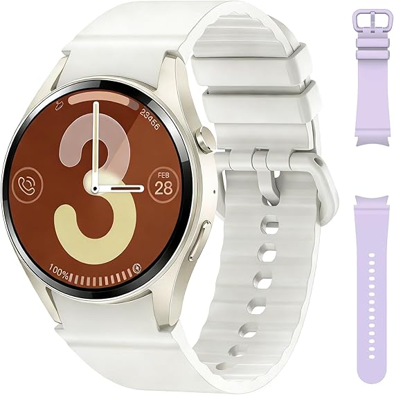 Smart Watches for Women/Men (Make/Answer Calls), Fitness Smart Watch with Heart Rate/SpO2/Sleep Monitor, Pedometer Tracker, 120+ Sport Modes Fitness Tracker Watch, Smartwatch for Android and iPhone