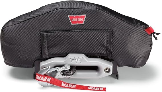 WARN 102639 Stealth Series Winch Cover, Fits: Zeon, Zeon Platinum
