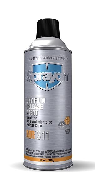 Sprayon MR311 Dry Film Release Agent 12 oz Aerosol, SKU #S00311000 MR311 Dry Film Release Agent