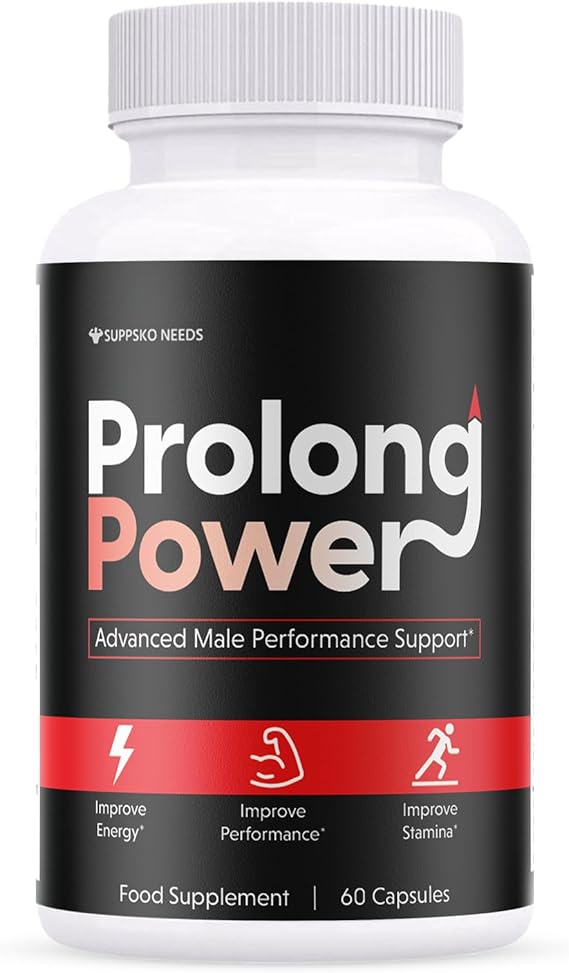 Prolong Power Capsules Advanced Performance Support 60 Capsules Prolong Power Supplement SUPPSKO NEEDS