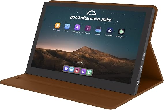 7 Inch Mini Monitor HDMI, Portable IPS Touch Screen IPS LCD Display, 1024600 LCD Screen, 178 Viewing Angle, Small Display for Raspberry Pi, Laptop/PC/TV/DVD/Game Console
