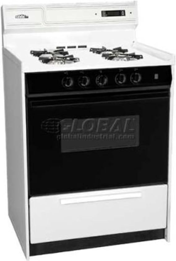 Summit WNM6307DK Kitchen Cooking Range, White