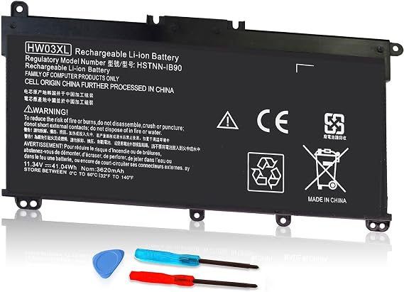 HW03XL L97300-005 Laptop Battery for HP Pavilion 15-EG 15-EH 17-CN 17-CP 15-eg0 15-eg0073cl 15-eg0053cl 15-eg1053cl 15t-eg000 15-eh1 17-cn0 17-cn2063cl 17-cp0 17-cp0700dx HW03041xl-pl