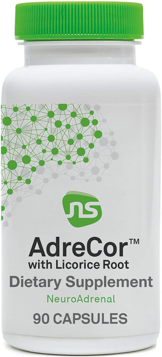 Neuroscience AdreCor with Licorice Root & Cortisol Supplement, 90 ct