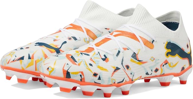 PUMA Mens Future 7 Match Creativity Firm GroundArtifical Ground Soccer Cleats - White