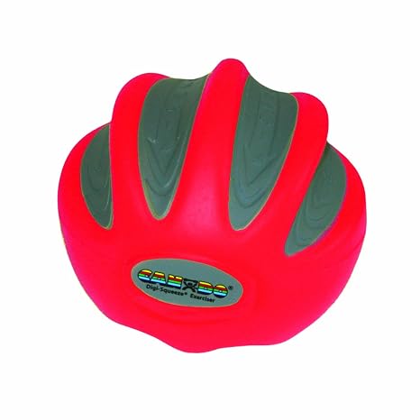 Cando-29860 Digi-Squeeze Hand Exerciser, Medium, Red: Light