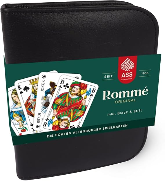 SA Rummy Card Game 22570064 (German Version) Made by The Altenburger und Stralsunder Spielkartenfabrik.