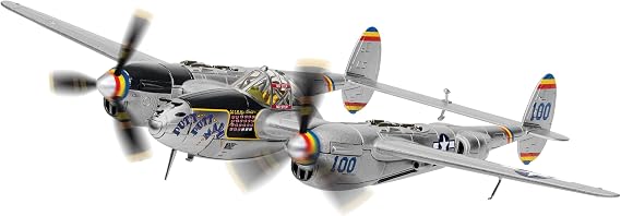 Corgi Diecast Lockheed P-38L Lightning 'Putt Putt Maru' 1:72 WWII US Military Aircraft Display Model AA36617