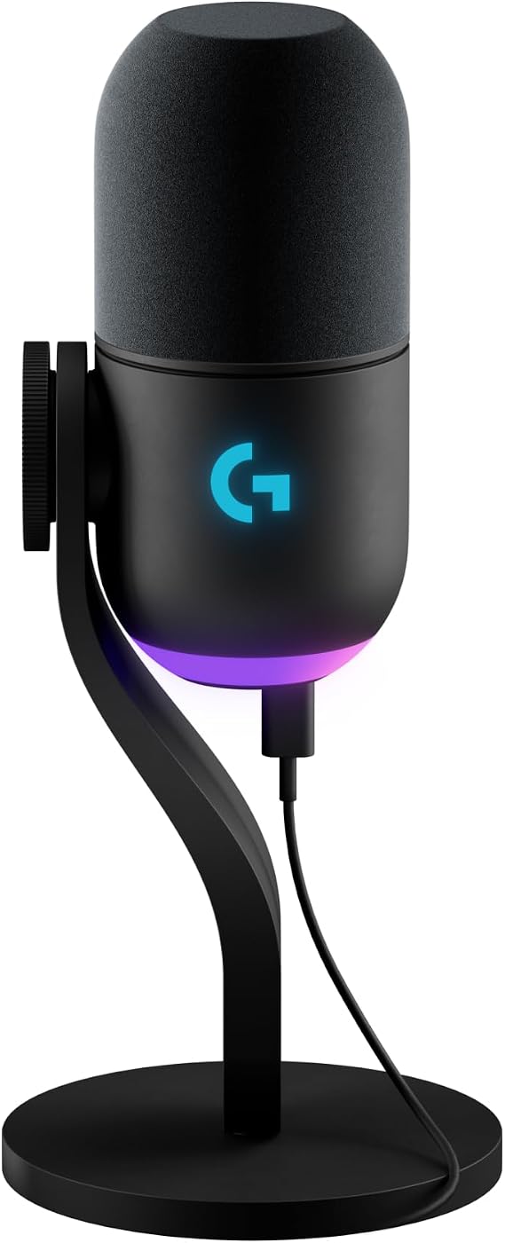 Logitech G Yeti GX Dynamic RGB Gaming Microphone with LIGHTSYNC