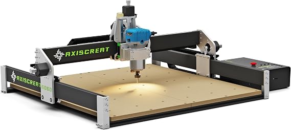 6060 CNC Router Machine, 710W Router 3-Axis Belt Driven | Beginner Engraver with Linear Rails for Carving. Ideal for Wood, Acrylic, MDF. Includes Tools and Manual for Easy Setup
