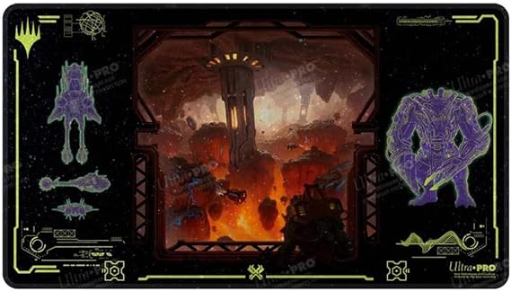 Edge of Eternities Kavaron, Memorial World HOLOFOIL Playmat for Magic: The Gathering