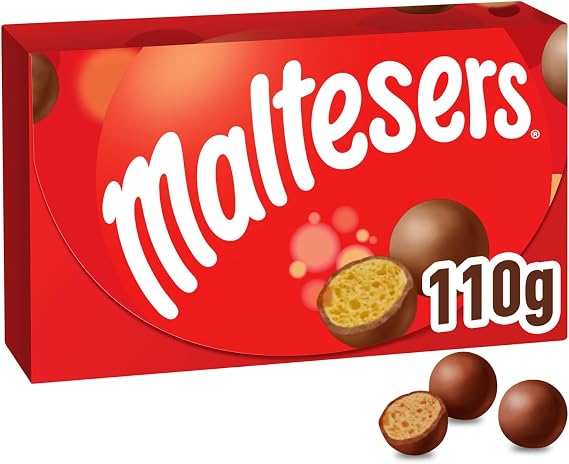 Maltesers Chocolate Snack 3.9 oz 110 g, Milk Chocolate
