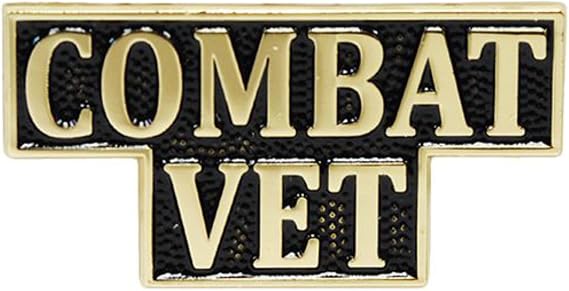 US Army Combat Vet Lapel Pin
