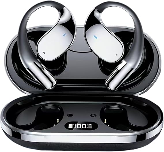 Language Translator Earbuds AI Real Time Language Translation Earbuds | Workout Sports Earphones Earbuds for Travel Outdoor Workout Learning Meeting Trade Show International Conference