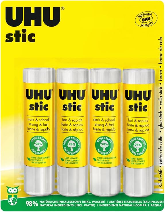 UHU STIC 4 x 21G x 30