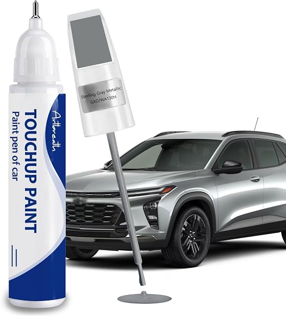 Sterling Gray GXD/WA130H Touch Up Paint for Chevrolet OEM Color Match