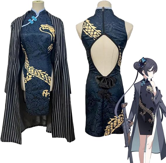 Blue Archive: Ryuhua Kisaki Cosplay Costume, Tendo Alice, Doujin Clothes, Daily Wear, Cultural Festival, School Festival, Disguise, Christmas Party, Halloween Events