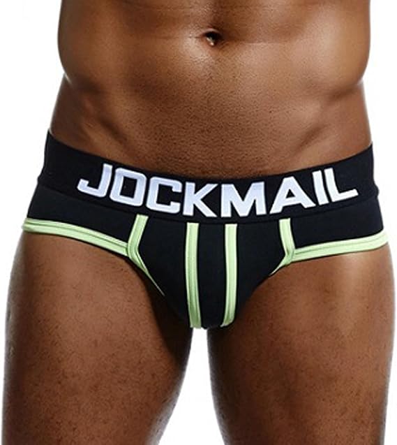 JOCKMAIL Mens Briefs Underwear Men's Cotton Stretch Underwear Support Briefs Soft Breathable Underwear