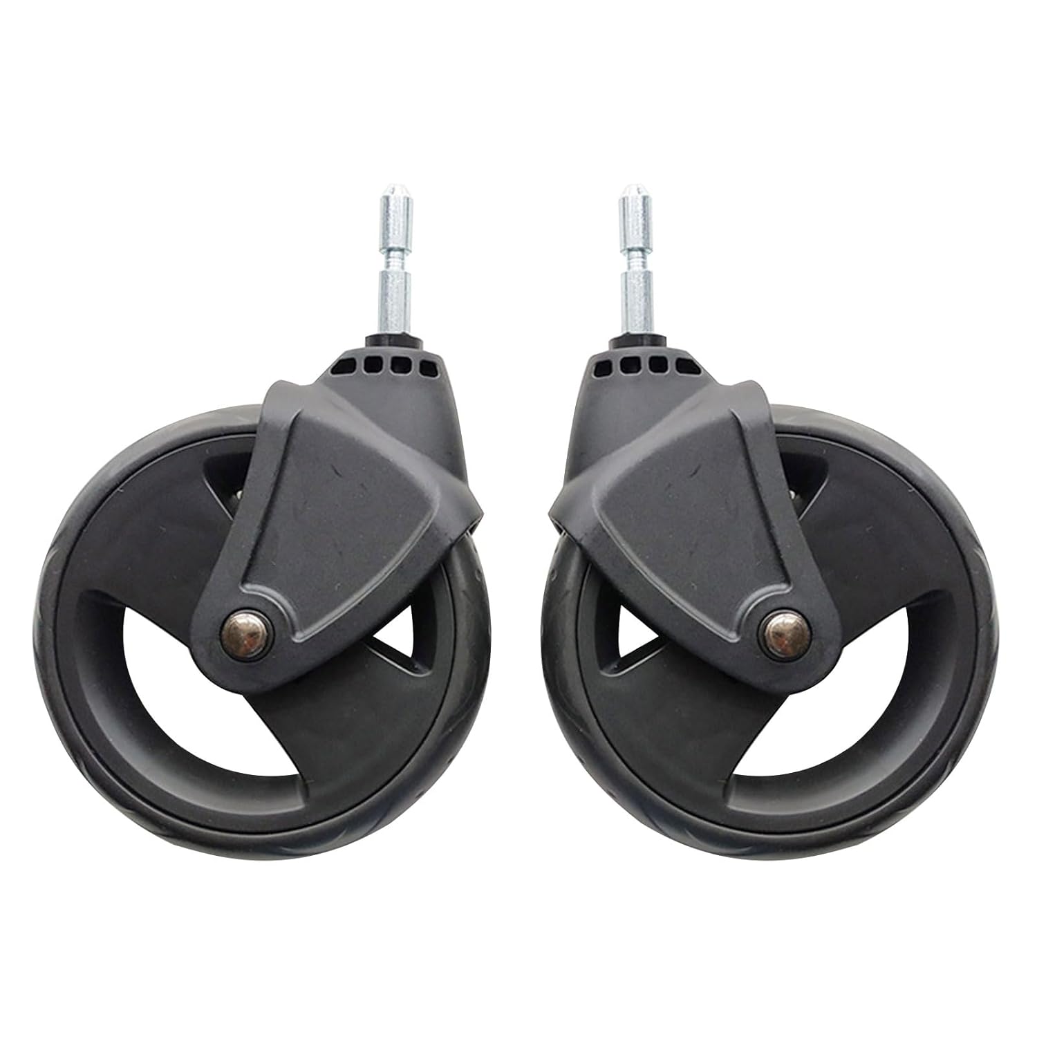 2 Piece Pushchair Wheel Set Front & Rear