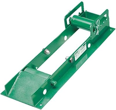 Greenlee 39661 Reel Roller For Large Cable Reels With Built In Loading Ramp, 48-Inch Long
