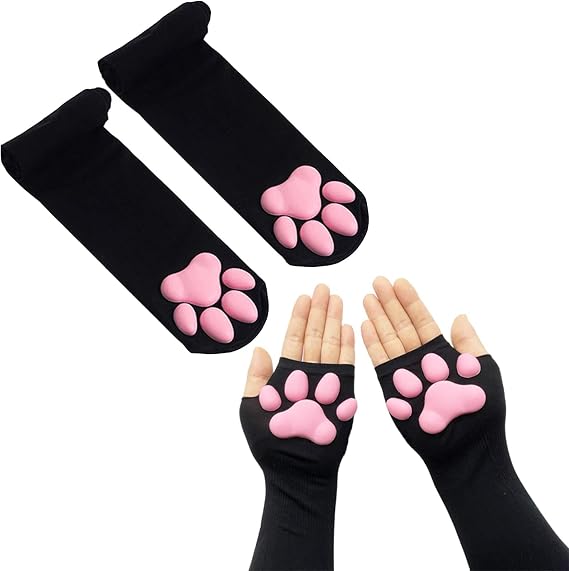 Women's Cat's paw Stockings