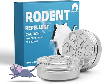 SEALUXE Rodent Repellent for Car Engines, Mouse Repellent Rat Repellent for Car, Under Hood Animal Repeller, Mint Mice Repellent, Peppermint Oil to Repel Mice and Rats 2 JarsBox