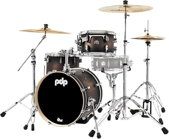 PDP Concept Maple 3-Piece Bop Shell Pack - Charcoal Burst
