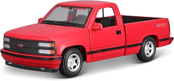 Maisto 1:24 Special Edition 1993 Chevrolet 454 SS Pick-up Truck, Red