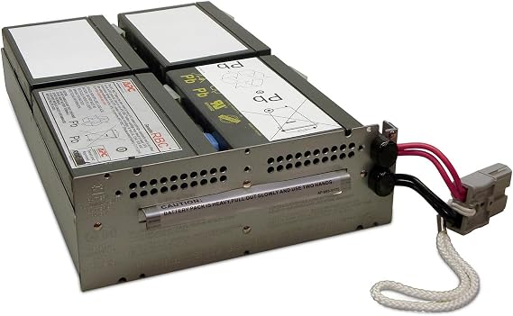 APC UPS Battery Replacement, APCRBC132, for APC Smart-UPS Models SMC1500-2U, SMC1500I-2U, SMT1000RM2U, SMT1000RMI2U