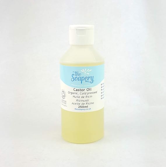 Castor Oil Organic Cold Pressed 250ml - 100% Pure