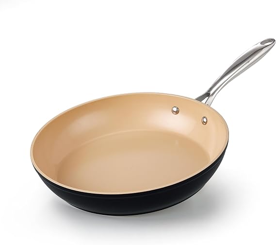 Cooks Standard Classic 11 Inch Hard Anodized Ceramic Nonstick Skillet Pan