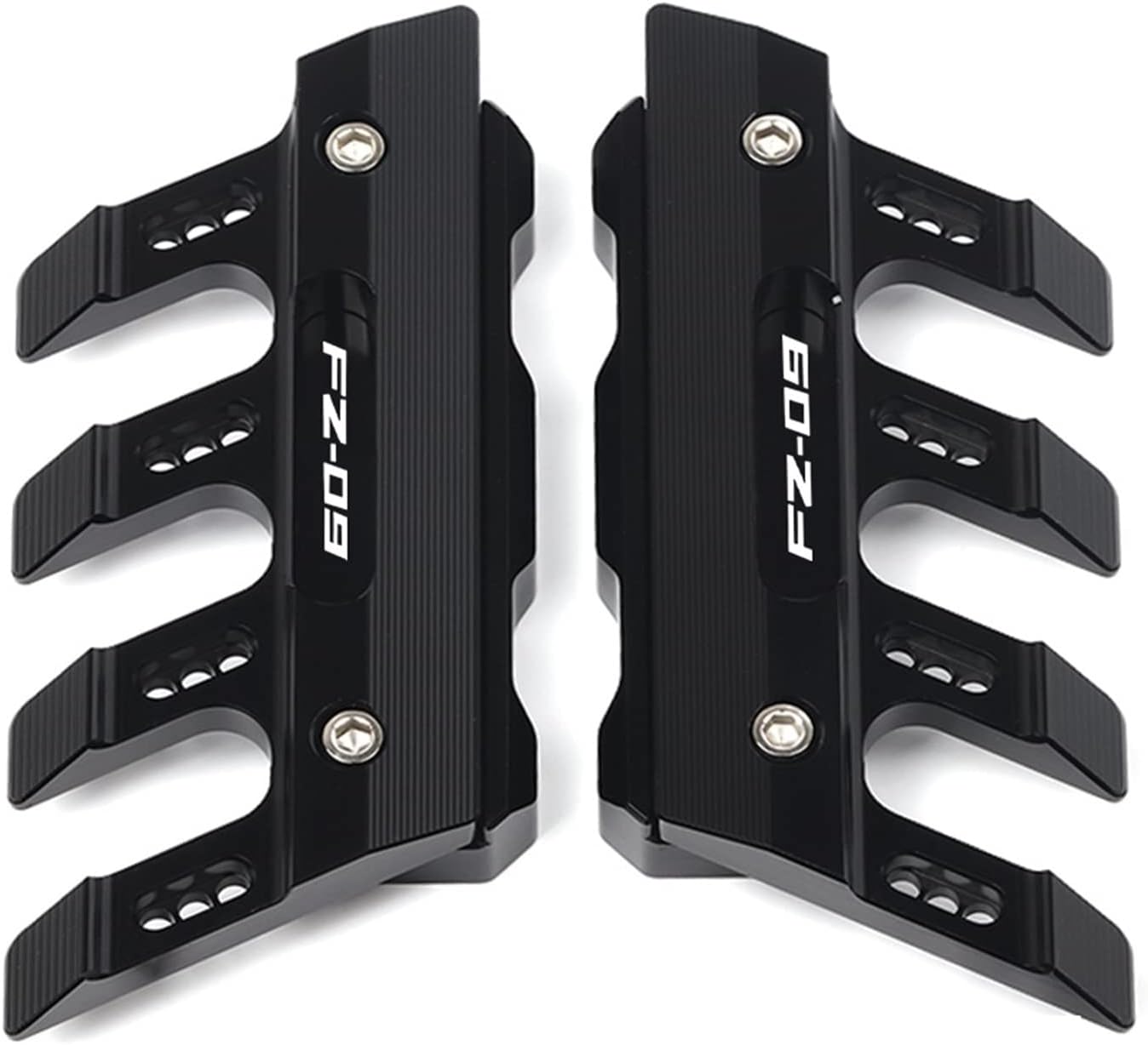 for Y┐amaha FZ-09 Motorcycle Mudguard Front Fork Protector Guard Block Front Fender Anti-Fall Slider Motorcycle SliderBlack