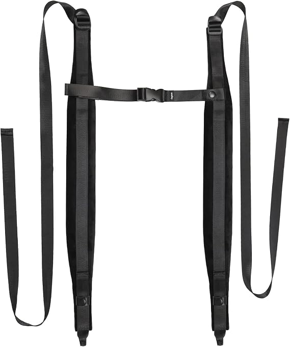 Rayzm Accordion Harness Straps, Adjustable Shoulder Belts Straps for Accordions, 6cm Wide * 1cm Thick Super-Soft Velvet for Comfort Playing