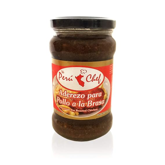 Peru Chef - Aderezo Para Pollo a La Brasa - 10.5 Oz Jar