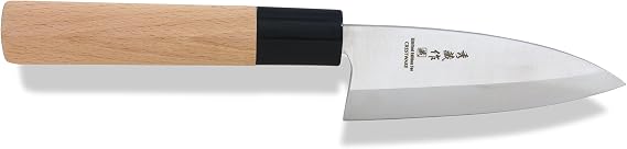 Crestware KN310 Deba Knife, 5", Silver