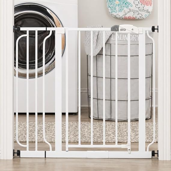 Regalo Safety 29"-38.5" Easy Step Baby Gate, Bottom of Stairs & Doorways