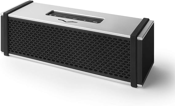 V-Moda Remix Bluetooth Hi-Fi Metal Mobile Speaker - Silver