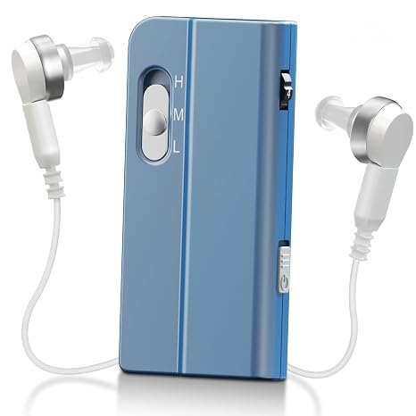 Hearing Amplifiers for Seniors, Personal Sound Amplifier, FDA Cleared