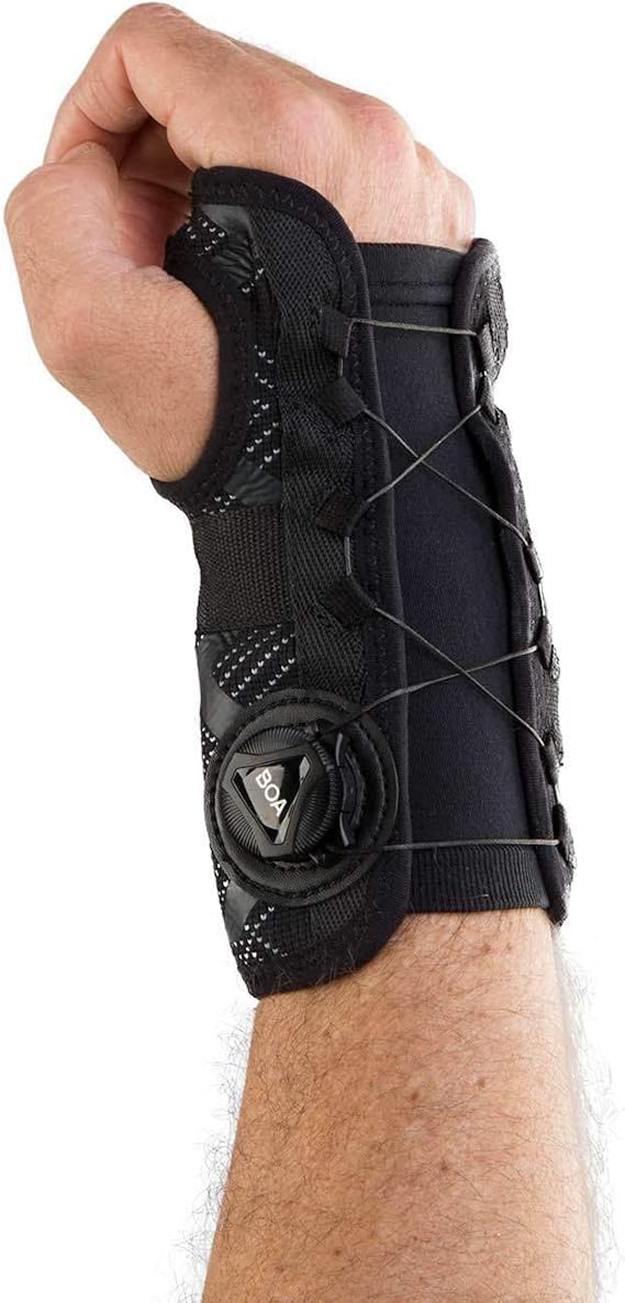 DonJoy Performance Bionic Reel-Adjust Wrist Brace for Carpal Tunnel, Sprains, Tendonitis & Instabilities - Anatomical Design for Athletes and Active Users, X-Small/Small, Left