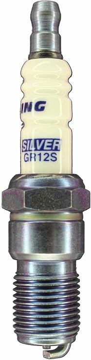 Silver Racing Spark Plug by Brisk