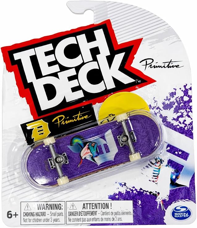 TECH DECK Fingerboard Skateboard Single Pack (Assorted Styles)
