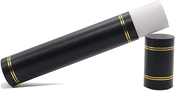 GraduatePro Certificate Diploma Tube Holder Scroll Black
