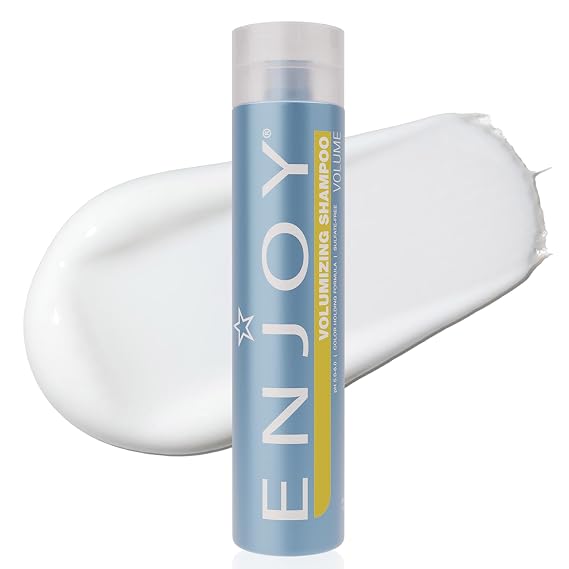 Enjoy Volumizing Shampoo, Weightless Cleanser for Fine and Limp Hair, Adds Remarkable Volume Fullness and Body, pH 5.06.0, 10.1 Fl Oz