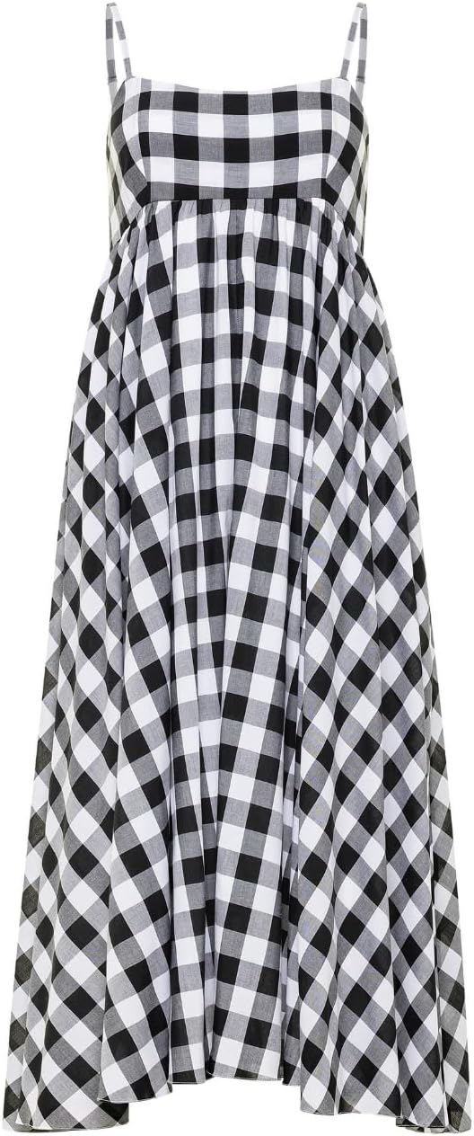 Rachel Gingham Midi