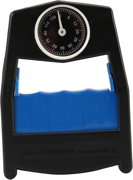 Hand Dynamometer Grip Power Strength Meter 130Kg/286Lbs Capacity Force Gauge Hand Grip Tester