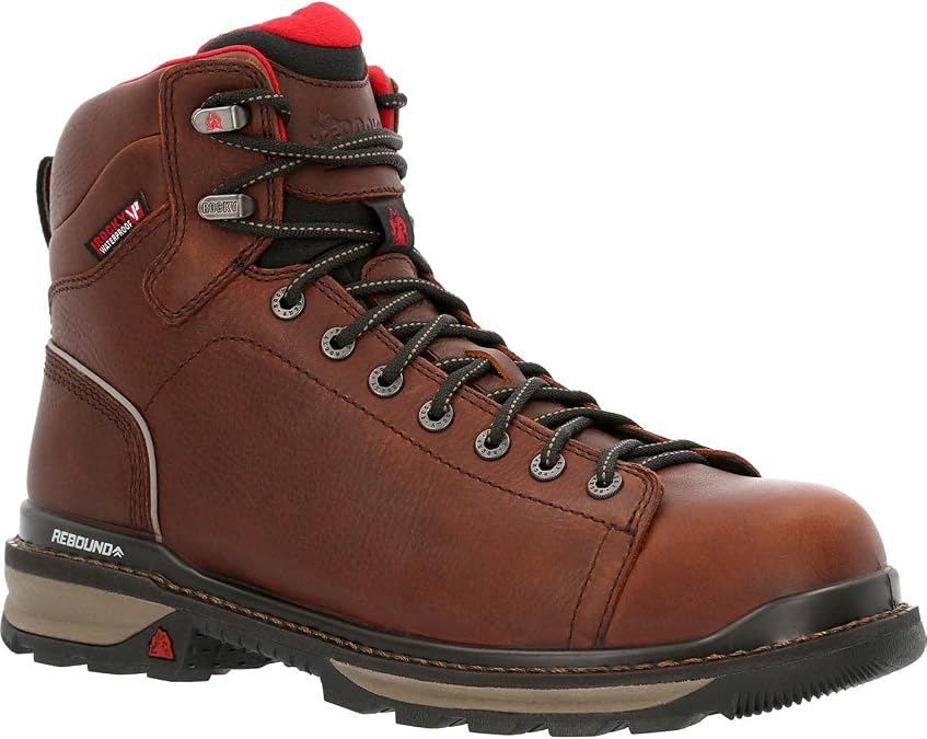 ROCKY Rams Horn Lace to Toe Composite Waterproof Work Boot