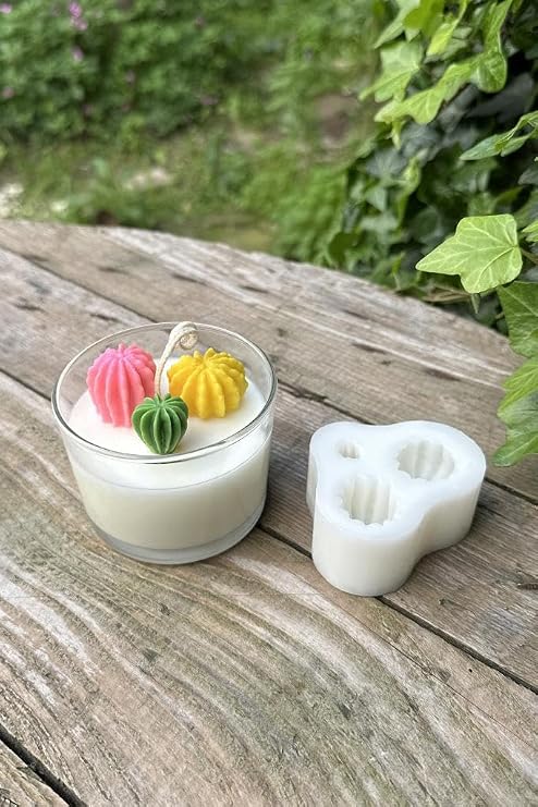 Rufus Concept Ball Mini Triple Succulent Candle Mold (Silicone)