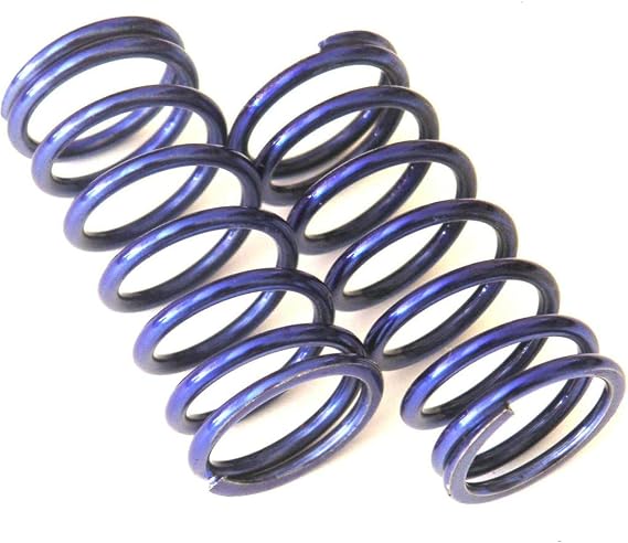 Hot Racing RVO5080 High Lift Shock Springs (Blue 18lb/in)(2) - TRA GTR Shocks