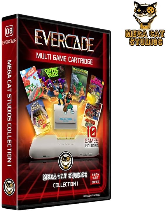 Cartucho Evercade Mega Cat 1