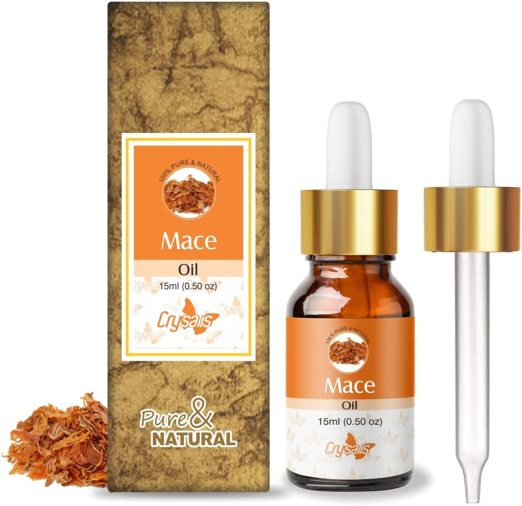 Crysalis Mace Myristica Fragrans Oil - 0.51 Fl Oz 15ml